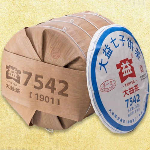 <font color=#CC0001>10일내배송+무료배송</font> (해외직구m336)대익 보이차 2019년 7542 생차 1통 357g x 7편 <font color=#CC0001>10일내배송+무료배송</font> (해외직구m336)대익 보이차 2019년 7542 생차 1통 357g x 7편